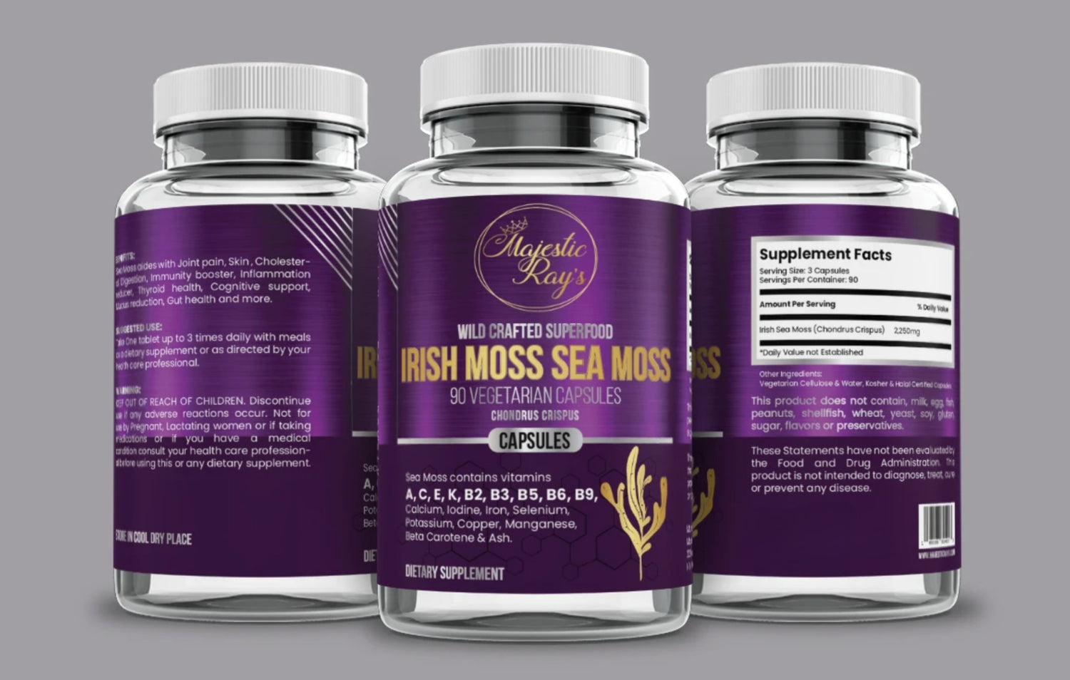 Irish Sea Moss Pills