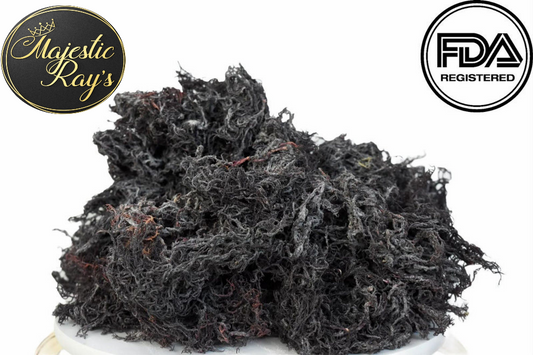 Bulk Wild Harvested Imported Gold, Purple & Green Raw Sea Moss