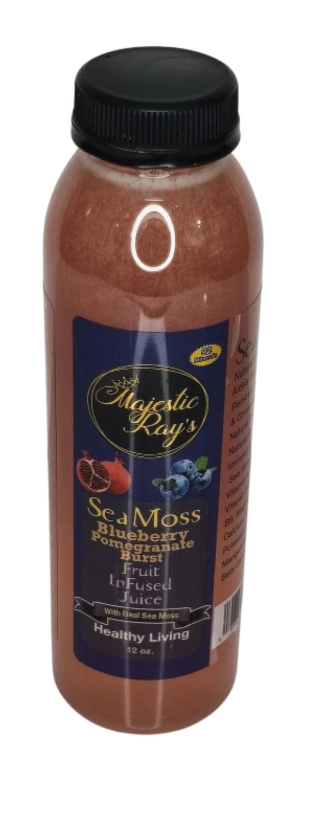 Sea Moss Fruit Infused Juice 4 Pack 12 oz