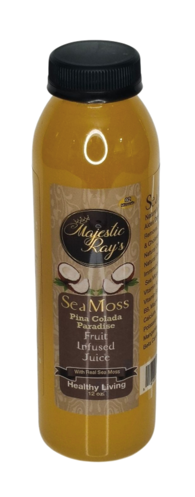 Sea Moss Fruit Infused Juice 4 Pack 12 oz