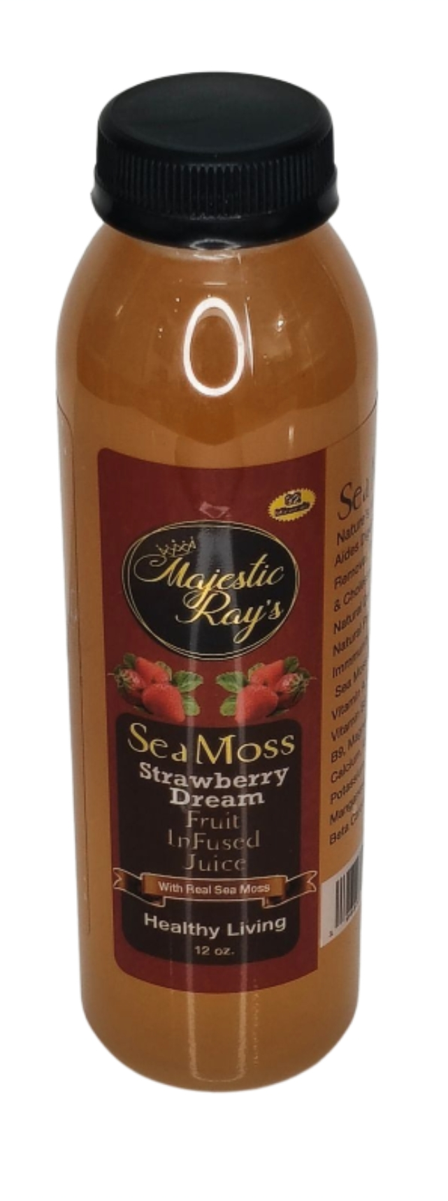 Sea Moss Fruit Infused Juice 4 Pack 12 oz